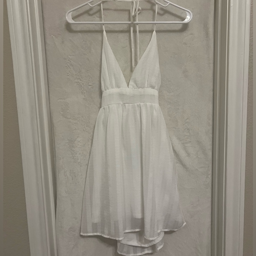 White summer dress